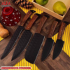 5 PCS Hand Forged Cold Carbon Steel Chef Set in Super Quality / Chef knives Set
