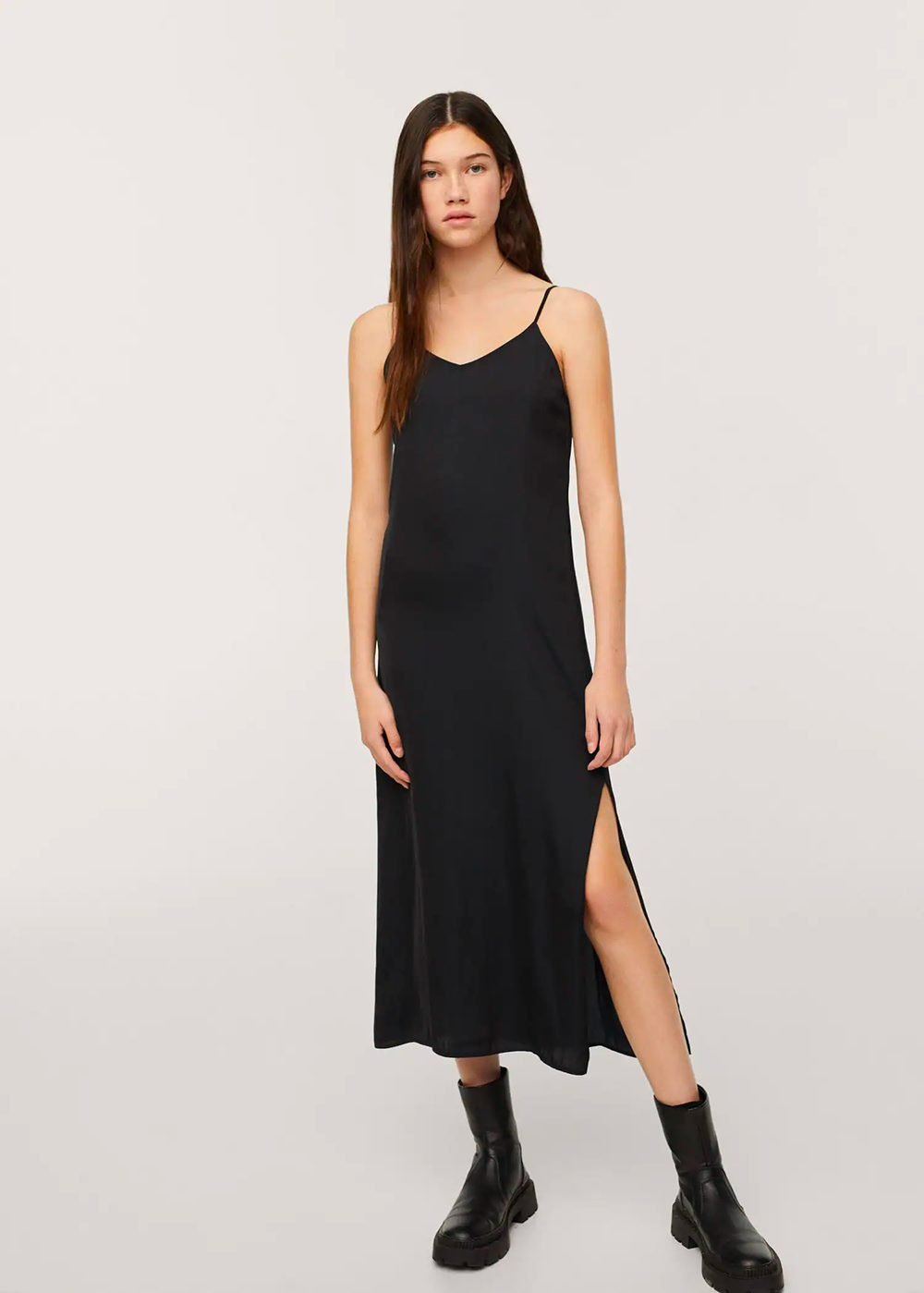 Satin camisole dress